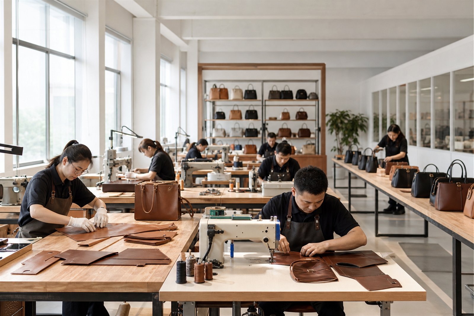 Bag production workshop