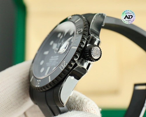 Rolex Submariner Date BLAKEN Edition – DLC Black Case with Green Bezel & Dial, 3135 Movement