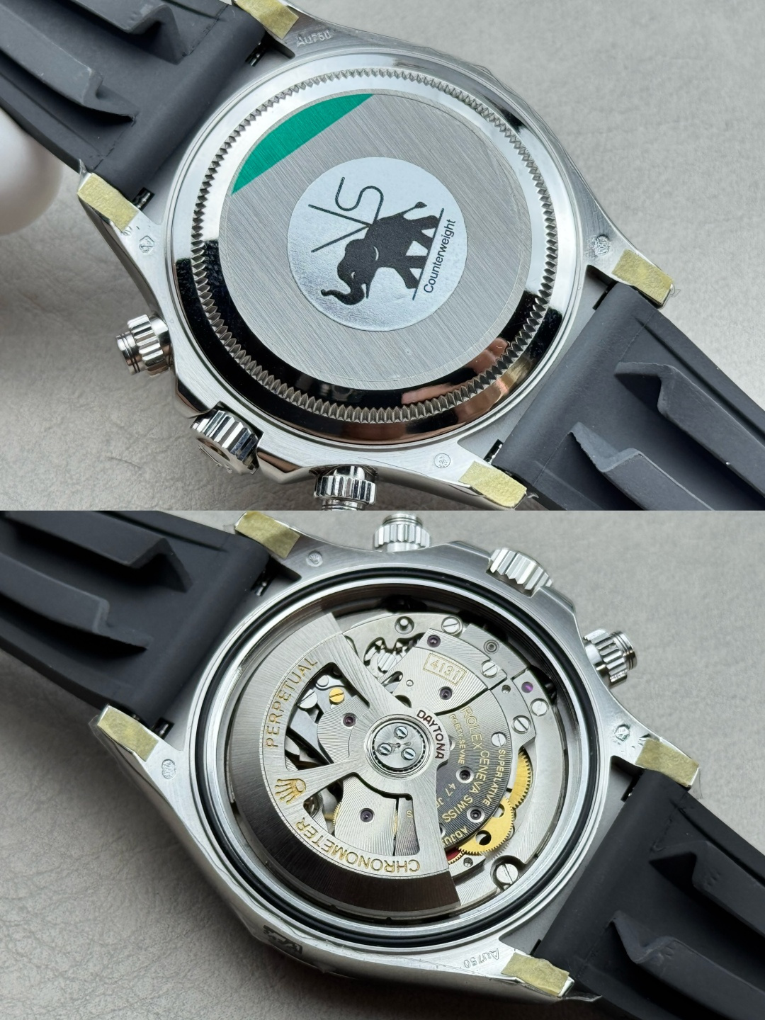 Rolex Cosmograph Daytona 126519LN “Cement Grey” in 18K White Gold with Oysterflex Strap & Caliber 4131