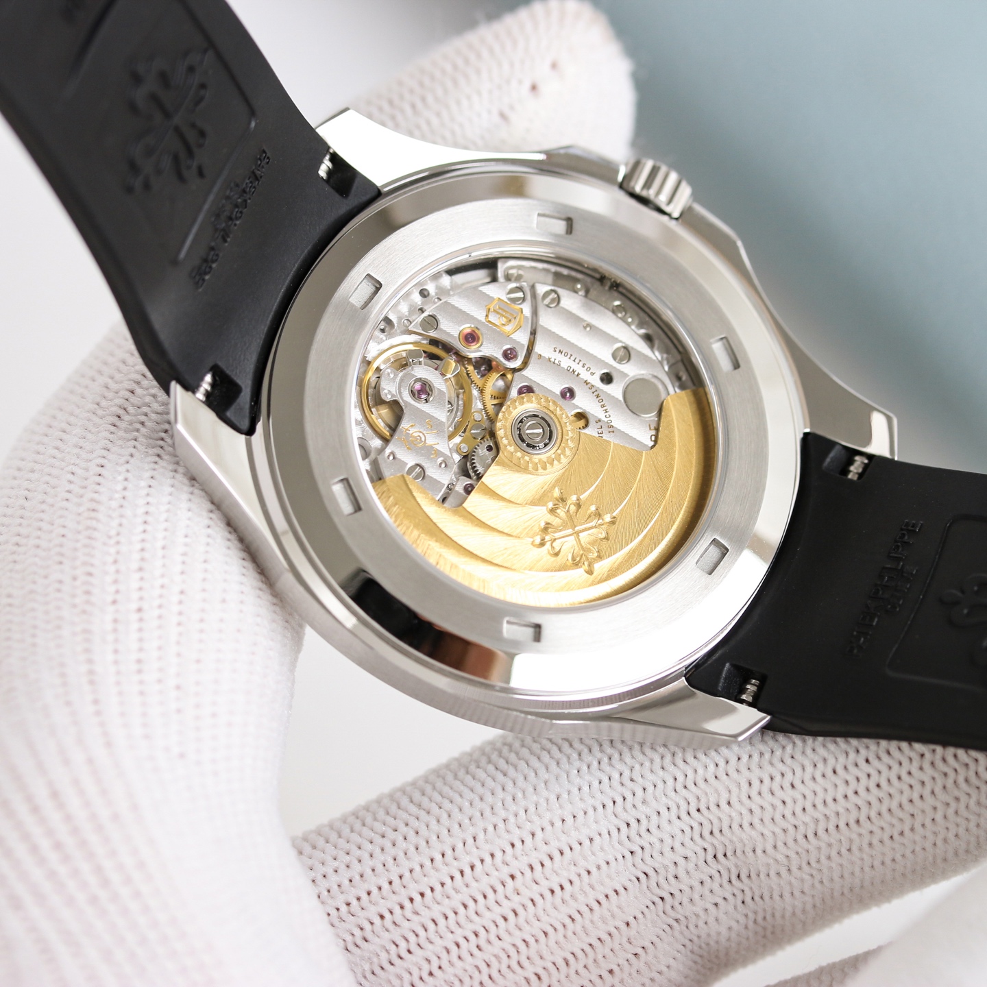 Patek Philippe Aquanaut Reference 5167A-001 in Stainless Steel with Black Dial & Tropical Rubber Strap