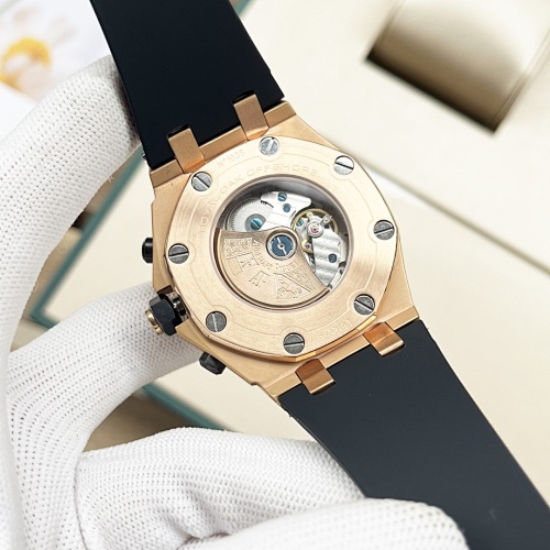 Audemars Piguet Royal Oak Offshore Chronograph – 42mm Steel Case with Méga Tapisserie Dial & Rubber Strap