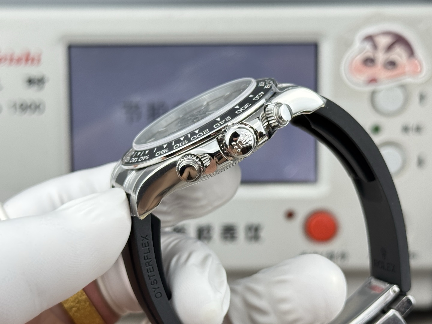 Rolex Cosmograph Daytona 126519LN “Cement Grey” in 18K White Gold with Oysterflex Strap & Caliber 4131