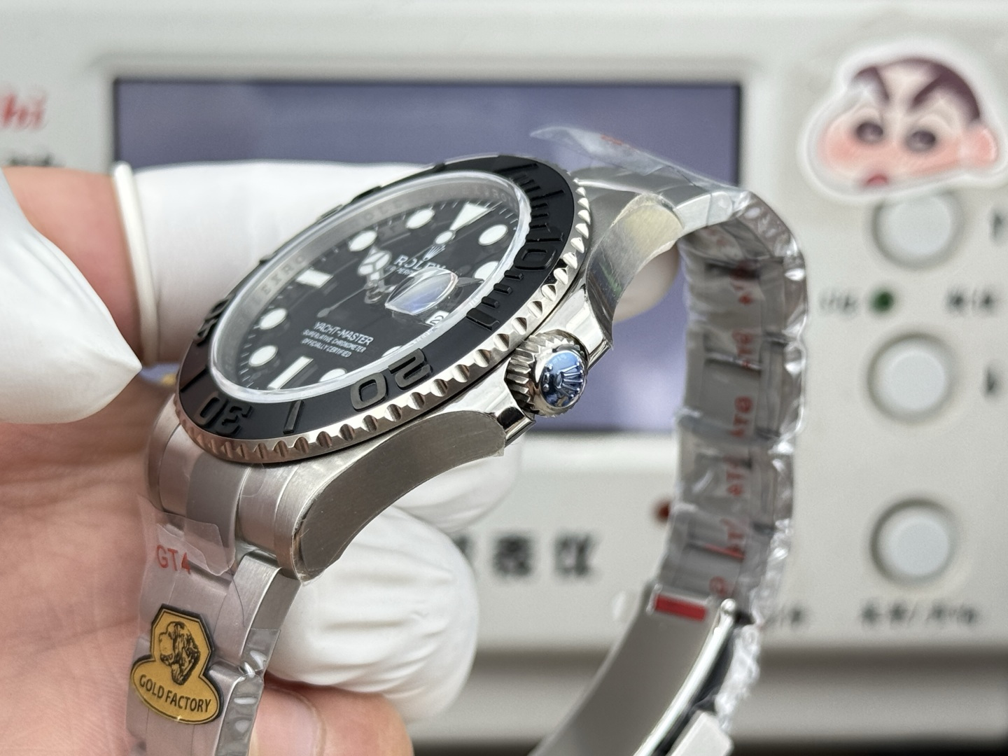 Rolex Yacht-Master 42 in 18K White Gold with Black Cerachrom Bezel & Oysterflex Strap (Ref. M226659)