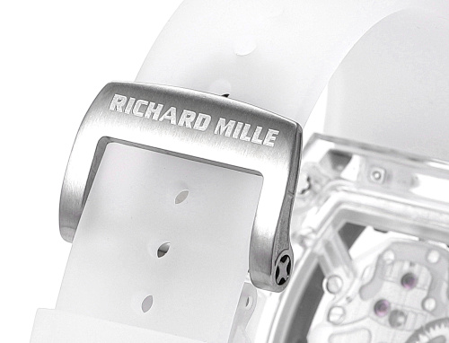 Richard Mille RM 27-03 Tourbillon – “Roaring Bull” Sapphire Crystal Case with Integrated Movement & White Rubber Strap