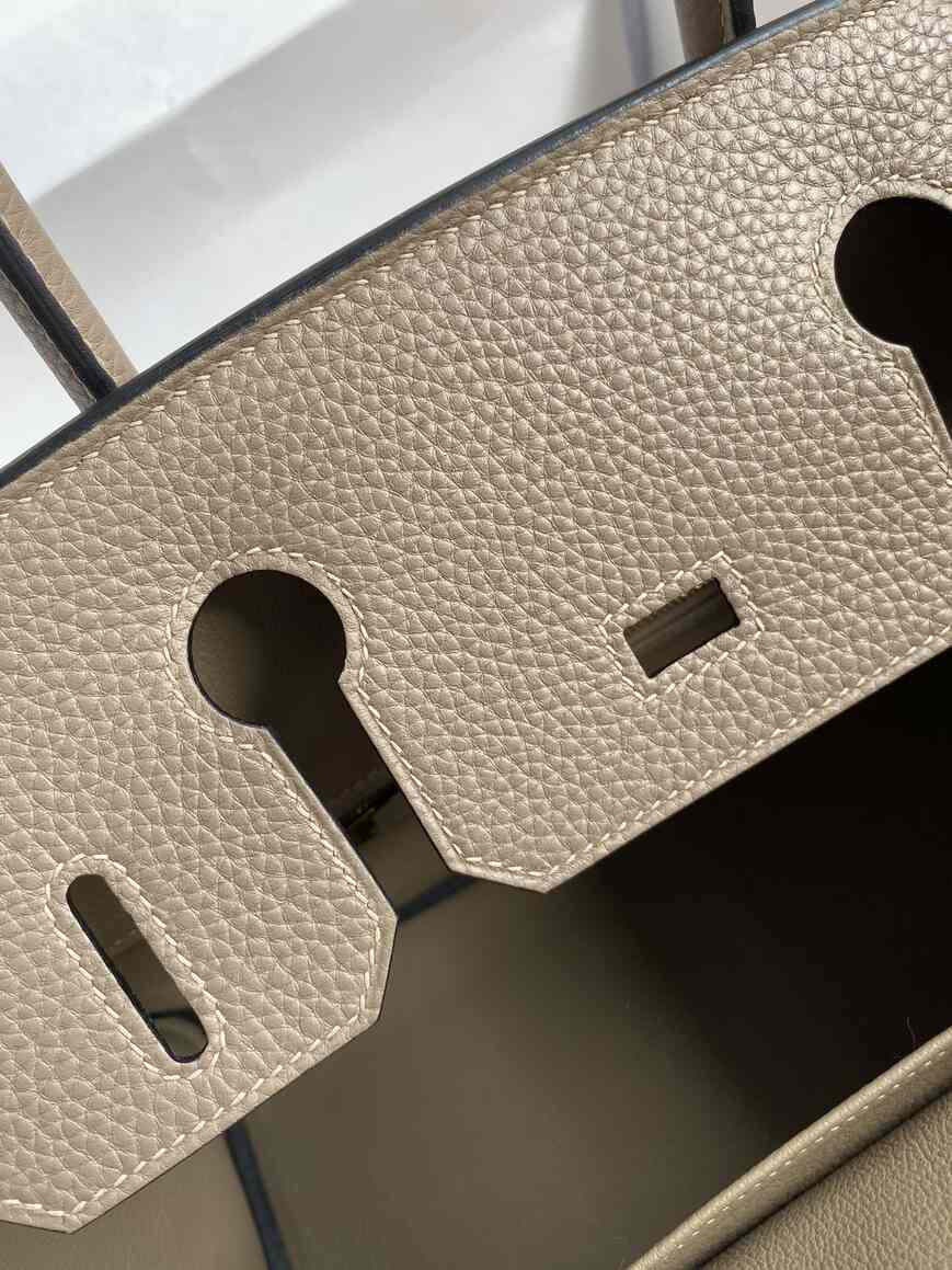 Hermès Birkin 30 in Gris Tourterelle Togo Leather with Gold Hardware