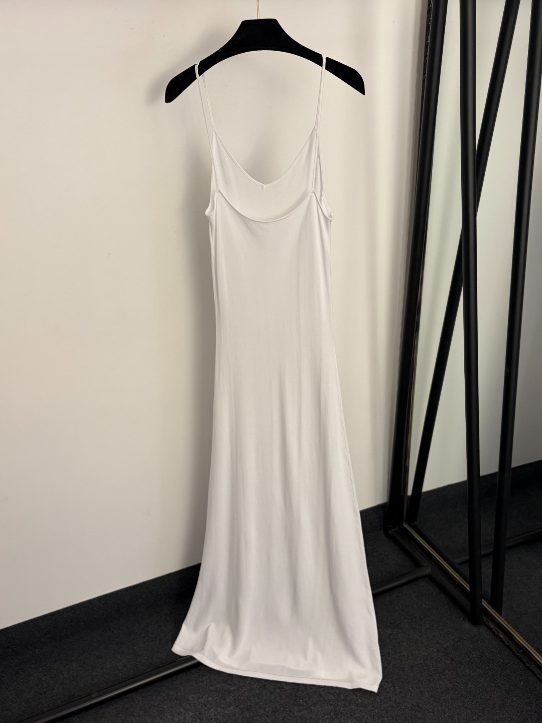 Sandro Paris White Lace & Pleated Maxi Dress Set – Short-Sleeve Embroidered Top with Matching Slip Dress (Size M)